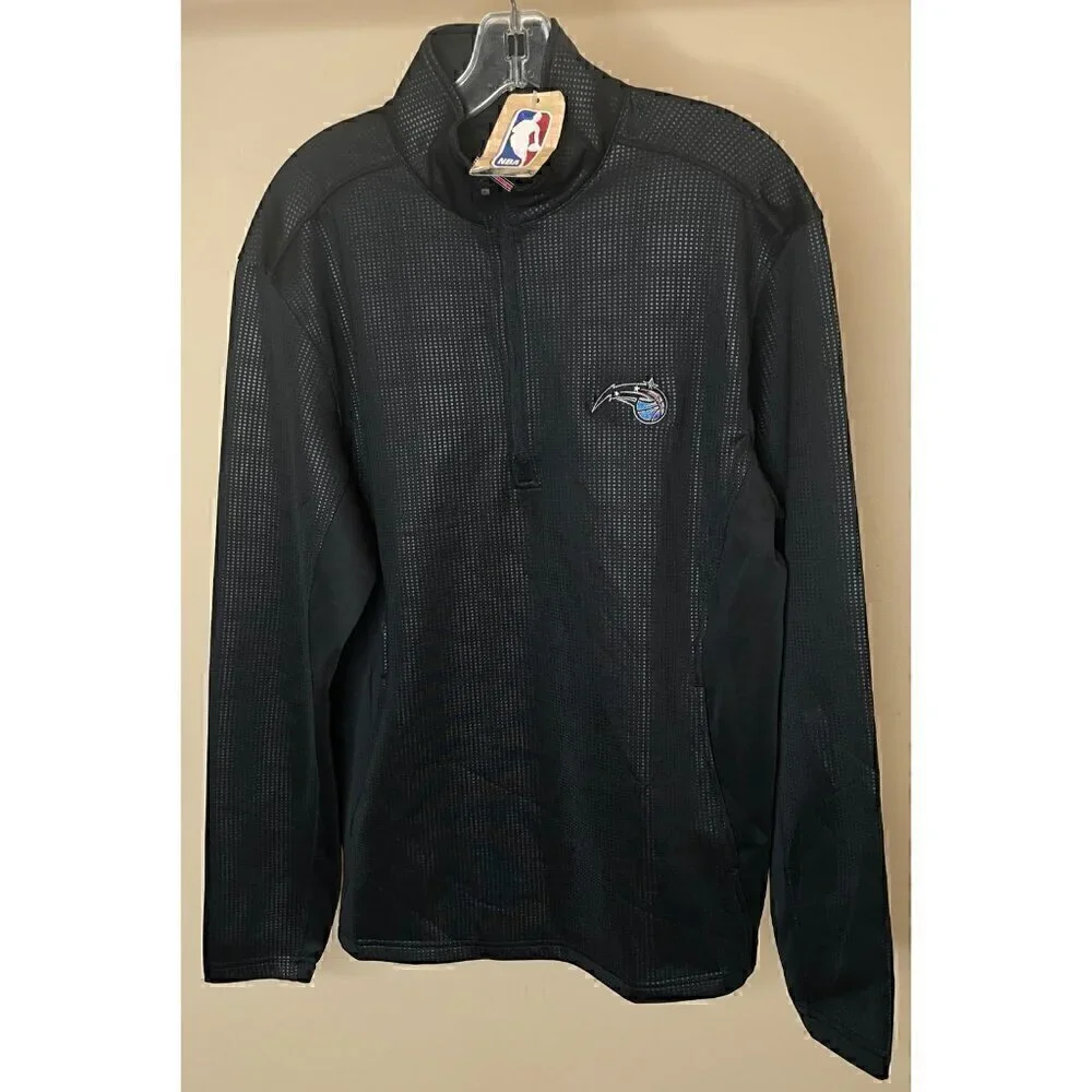 Orlando Magic Black NBA 1/4 Zip Jacket Size S